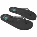 UNISEX-Flip-Flop mit Sohle aus PE 114 g und transparentem PVC-Riemen. Einheitsgröße Geschäftsgeschenk