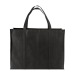 Shopper maxi avec soufflet en TNT 100g/m² cousu avec anses longues, sac intissé et sac non tissé Werbung