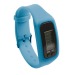 Montre connectée : pedomètre, calorie brulée, distance parcourue, montre. Bracelet en gomm Geschäftsgeschenk