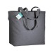 Tote-bag avec soufflet en coton recyclé 190g/m², anses longues, Tote bag Werbung