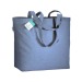 Tote-bag avec soufflet en coton recyclé 190g/m², anses longues, Tote bag Werbung