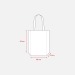 Tote bag arc-en-ciel en rPET 80g/m², anses longues et soufflet Geschäftsgeschenk