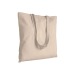 Tote bag en coton/polyester recyclé 180g/m², anses longues, Tote bag Werbung