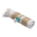 Serviette de plage / Paréo en coton recyclé de 180 gr/m2 avec frange, mesure 90x170 cm Geschäftsgeschenk