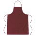 Miniaturansicht des Produkts Lange Schürze Made in Italy aus Baumwolle und Polyester 200 g/m2 1