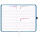 Agenda journalier 2026, couverture rigide en PU thermocollé avec piqûres sur les bords Geschäftsgeschenk