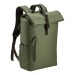 Sac à dos porte PC 15 en PU souple résistant à l'eau, sac à dos roll-top Werbung