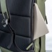 Sac à dos porte PC 15 en PU souple résistant à l'eau, sac à dos roll-top Werbung