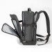 15 Laptop Rucksack aus weichem, wasserfestem PU, Flugzeug Werbung