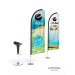 Mini voile 150cm, Beach flag et oriflamme Werbung
