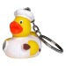 Porte-clés canard cuistot - MBW, porte-clés canard Werbung