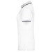Kontrastreiches Damen-Poloshirt mit kurzen Ärmeln, Damenpoloshirt Werbung