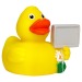 Squeaky Duck-Panel., Ente Werbung