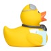 Quietscheentchen-Reisender., Ente Werbung