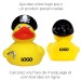 Quietschende Piraten-Ente. Geschäftsgeschenk