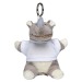 Nashorn Plüsch Schlüsselanhänger. Geschäftsgeschenk