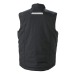 Arbeits-Softshell-Bodywarmer Mann Fleecekragen., Bodywarmer oder ärmellose Jacke Werbung