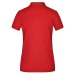 Unifarbenes Polo-Shirt für Damen mit kurzen Ärmeln., Damenpoloshirt Werbung