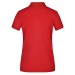 Unifarbenes Polo-Shirt für Damen mit kurzen Ärmeln. Geschäftsgeschenk