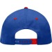 Bicolor 6 Panel Cap., Mütze mit flachem Schirm Werbung