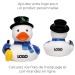 Ente Winter Schneemann Geschäftsgeschenk