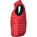 Wattierter Bodywarmer Frau, Bodywarmer oder ärmellose Jacke Werbung