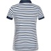 Gestreiftes Poloshirt Marinière Frau, Damenpolo Werbung