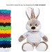 Plüschhase - MBW Geschäftsgeschenk