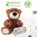 Plüschbär aus RPET - MBW Geschäftsgeschenk
