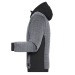 Strickfleecejacke Workwear Mann - James & Nicholson Geschäftsgeschenk