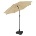 Parasol Diamètre 200 cm Poids 2200 gr, 122 cm longueur fermée Geschäftsgeschenk