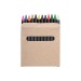 Set de 12 pastels de couleurs, Crayon gras et crayon de cire Werbung