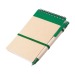 Bloc notes en caron recyclé avec stylo, carnet avec stylo Werbung