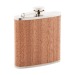 Flasque 17cl finition bois, flasque Werbung