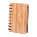 Carnet de notes bambou, carnet recyclé Werbung