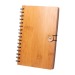 Carnet A5 bambou, carnet recyclé Werbung