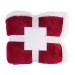 Fleecedecke mit Sherpa, Decke oder Plaid Werbung