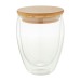 Mug double paroi en verre 420ml, Mug de voyage isolant Werbung