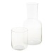 Palmer Set avec un verre et une carafe, carafe Werbung