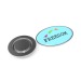 Pin métal magnet ovale 28x19mm, pin's Werbung