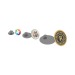 Kiefer Slim Rund 55 mm, Anstecknadel Werbung