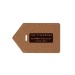 Eco Luggage Tag Cork, porte-étiquette à bagage Werbung
