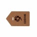 Eco Luggage Tag Cork Geschäftsgeschenk