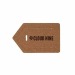 Eco Luggage Tag Cork, porte-étiquette à bagage Werbung