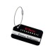Luggage Tag Aluminium Noir Geschäftsgeschenk