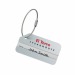 Luggage Tag Aluminium Silver Geschäftsgeschenk