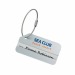 Luggage Tag Aluminium Silver Geschäftsgeschenk