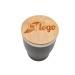 Mug isotherme 'Nagano' avec couvercle en bambou V2 L, Mug de voyage isolant Werbung