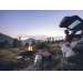 Isothermischer Rucksack 'Nago', grau meliert, isothermischer Rucksack Werbung