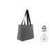 Sac Cabas isotherme 'Sapang', gris chiné RPET Geschäftsgeschenk